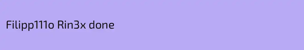 Filipp111o Rin3x done